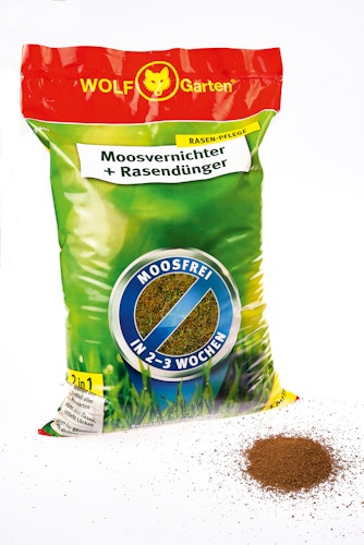 WOLF-Garten - Moosvernichter und Rasendünger - SW 400 - 14 kg für 400 m²