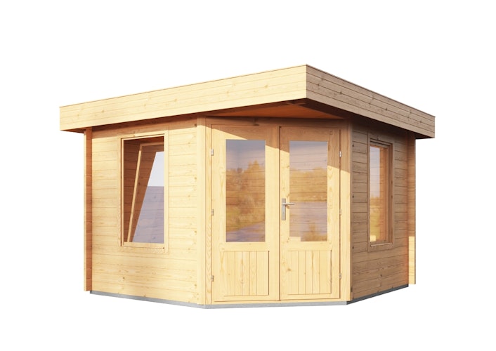 Wolff Finnhaus Gartenhaus 5-Eckhaus Maja 40-A