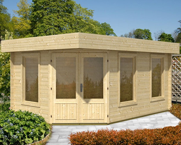 Wolff Finnhaus Gartenhaus 5-Eckhaus Maja 40-B / 1-Raum