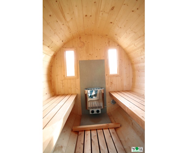 Wolff Finnhaus Saunafass Fasssauna 400 (2-Raum)