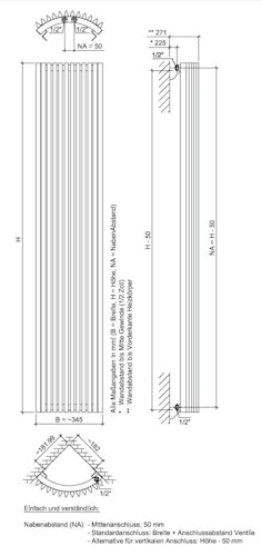 Ximax Raumheizkörper TRITON-E Bild