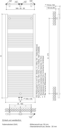 Ximax Badheizkörper TIP Bild