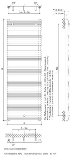 Ximax Badheizkörper TEC Bild