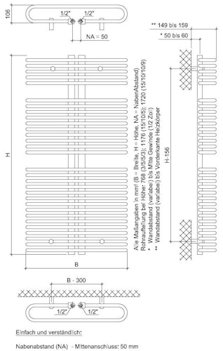 Ximax Badheizkörper K3 Bild