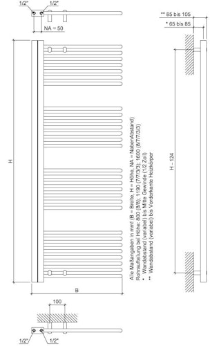 Ximax Badheizkörper C5