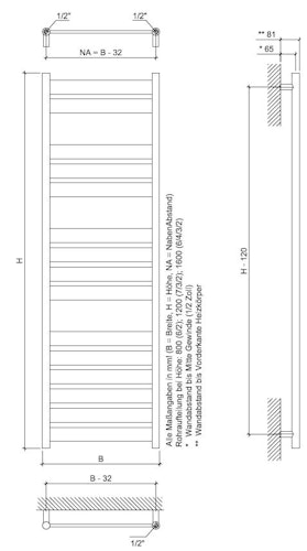 Ximax Badheizkörper C6 Bild