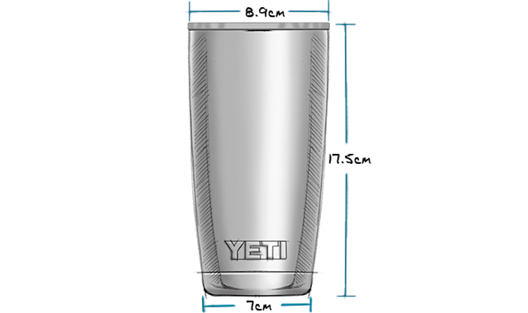 YETI Becher RAMBLER 20 oz. (591 ml) - mit Magsslider Deckel