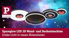 Vorschaubild Paulmann LED Deckenleuchte Spaceglow Three Bild