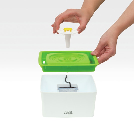 catit Flower Fountain MINI 1,5 Liter Katzentrinkbrunnen