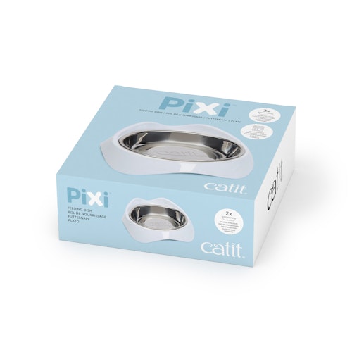 catit Pixi Einzelnapf 200 Milliliter weiß Katzenfutternapf