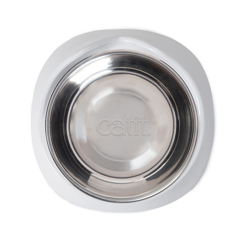 catit Pixi Einzelnapf 200 Milliliter weiß Katzenfutternapf