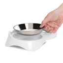 Vorschaubild catit Pixi Doppelnapf 2 x 200 Milliliter weiß Katzenfutternapf