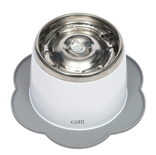 catit Silikonmatte in Blumenform ca. 30 Centimeter Katzennapfunterlage