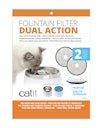 catit Fresh & Clear Premium Doppelfunktions-Ersatzfilter (2 Stück)