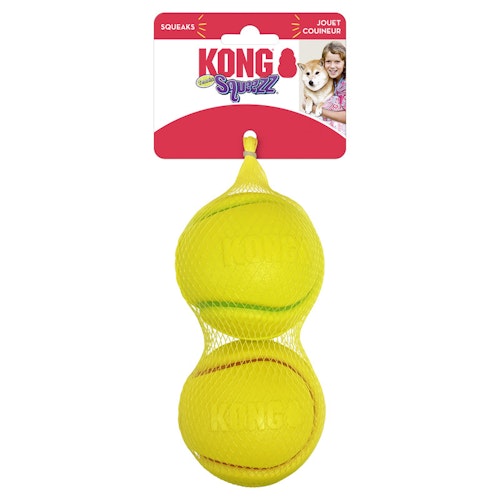 KONG Squeezz Tennis 2er Pack Sortiert