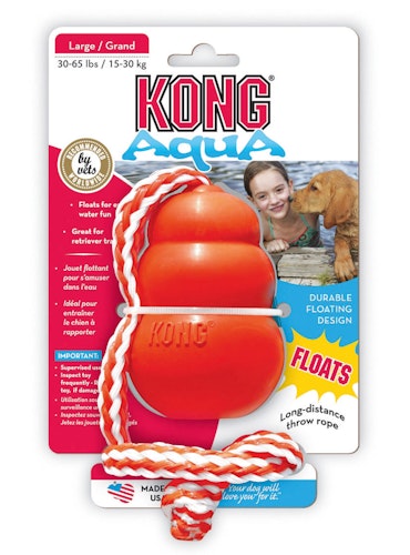 KONG Aqua mit Wurftau M orange Hundespielzeug