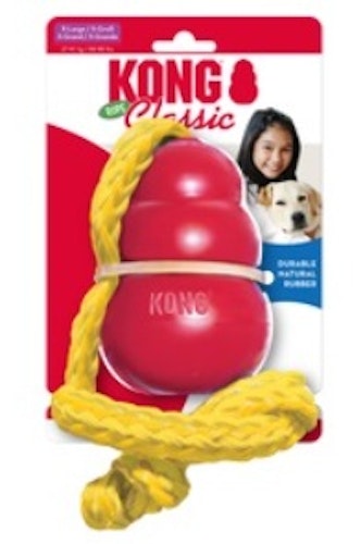 KONG Classic mit Seil Extra Large