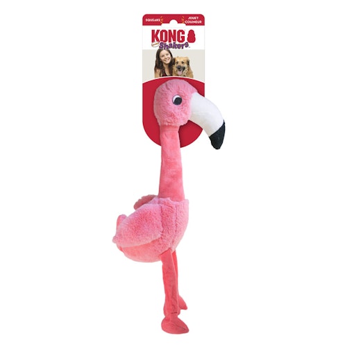 KONG Shakers Honkers Flamingo Small