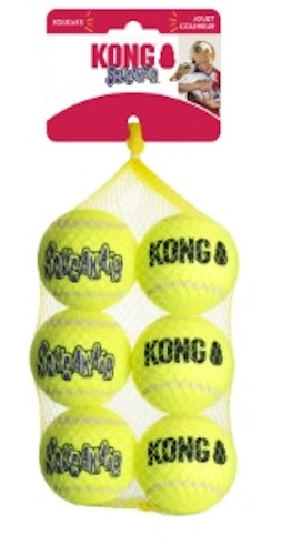 KONG SqueakAir Balls Medium 6er Pack 