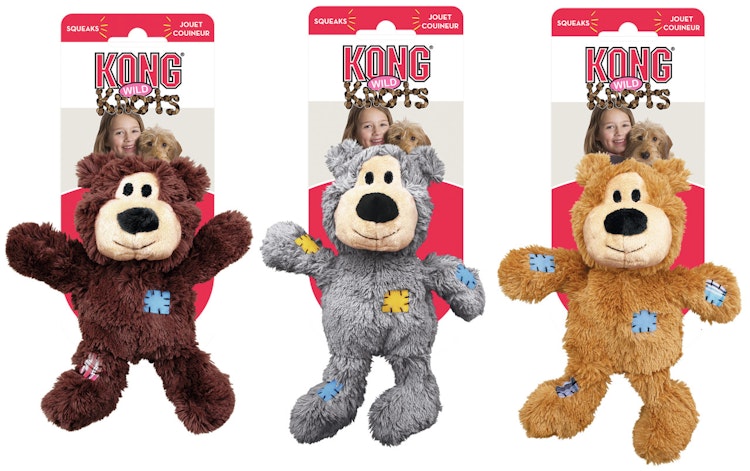 KONG Wild Knots Bär Hundespielzeug