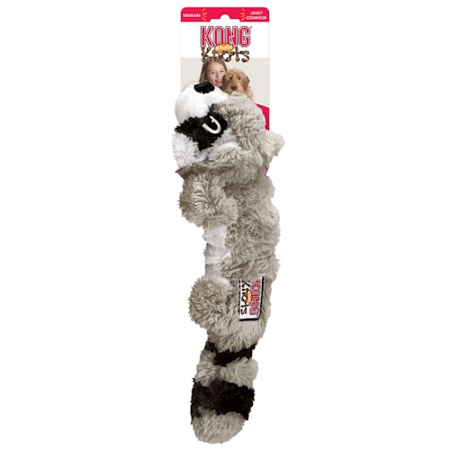 KONG Scrunch Knots Racoon Medium / Large 