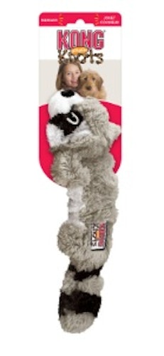 KONG Scrunch Knots Racoon Small / Medium 