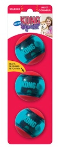 KONG Squeezz Action Ball Red Small 