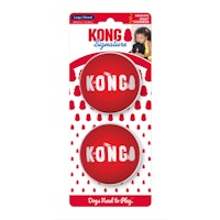 KONG Signature Balls Large 2er Pack 