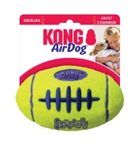 KONG Airdog Squeaker Football Medium 