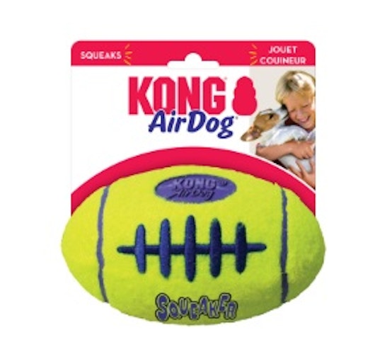 KONG Airdog Squeaker Football Large