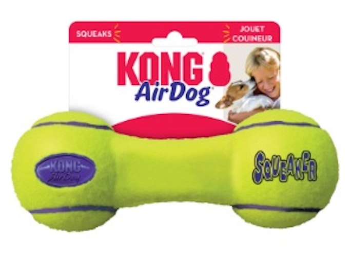 KONG Airdog Squeaker Dumbbell Small