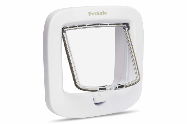 PetSafe Katzenklappe Deluxe 4-Way weiß