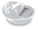 Pioneer Pet Raindrop Drinking Fountain Trinkbrunnen Keramik weiß 1,8 Liter