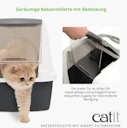 Vorschaubild Catit Katzentoilette mit Dach Jumbo