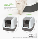 Vorschaubild Catit Katzentoilette mit Dach Jumbo