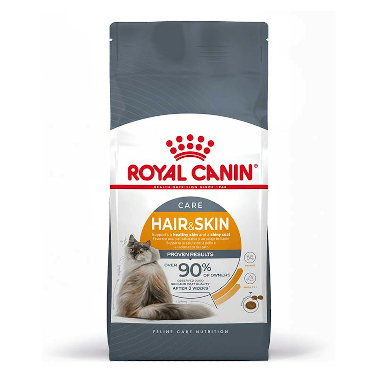 ROYAL CANIN FCN Hair & Skin Care Katzentrockenfutter 4 Kilogramm