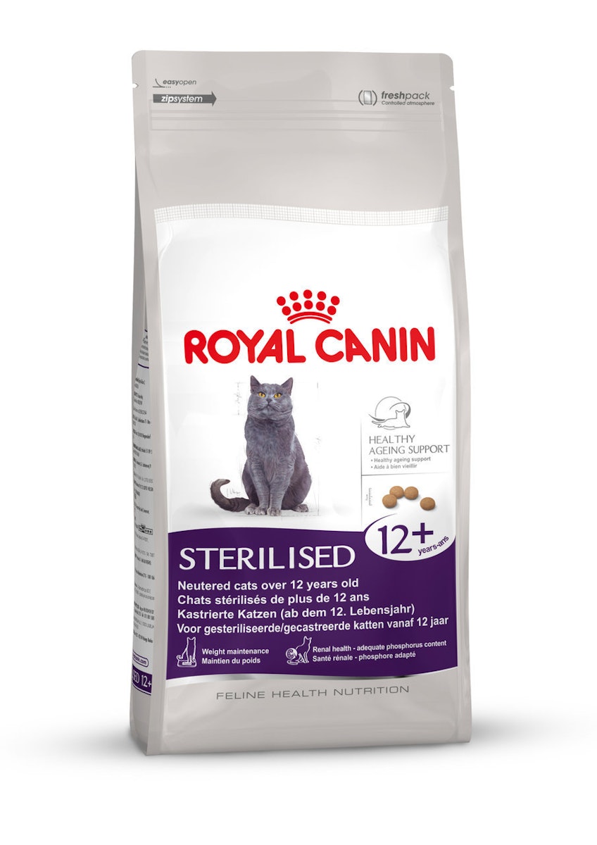 ROYAL CANIN FHN STERILISED (12+) Katzentrockenfutter 2 Kilogramm