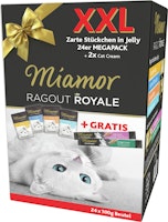 Miamor Ragout Royal in Jelly Megapack XXL 2,4 Kilogramm Katzennassfutter