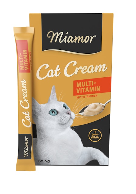 Miamor Cat Snack 6 x 15 Gramm Multipack Katzensnack Multi-Vitamin-CreamVorschaubild