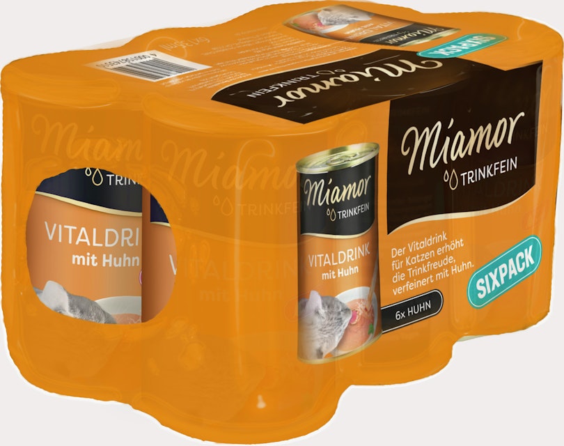 Miamor Trinkfein Vitaldrink Sixpack 6 x 135 Milliliter Katzennahrungsergänzung Huhn SixpackVorschaubild