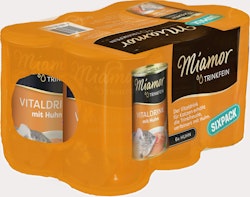 Miamor Trinkfein Vitaldrink Sixpack 6 x 135 Milliliter Katzennahrungsergänzung