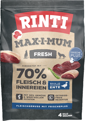 RINTI Max-I-Mum Ente Hundetrockenfutter Bild