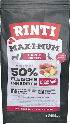 RINTI Max-i-mum Large Breed Hundetrockenfutter Bild