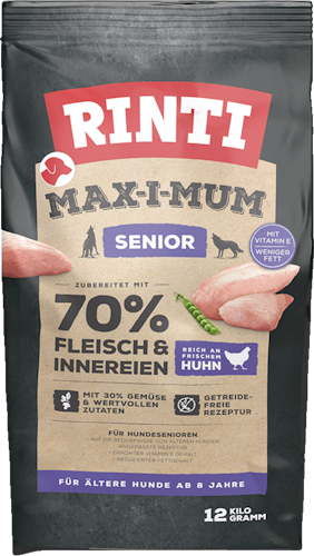 RINTI Max-I-Mum Senior Huhn Hundetrockenfutter