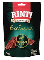 RINTI Exclusive Snack pur 50 Gramm Hundesnack