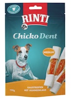 RINTI Chicko Dent Kausticks 150g Hundesnacks