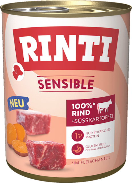 Rinti Sensible 6x800g Rind & SüßkartoffelVorschaubild