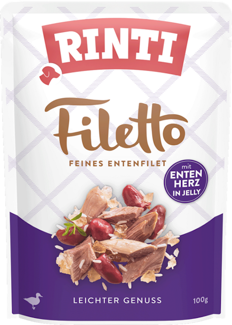 Rinti Filetto 24x100g Ente & Herz JellyVorschaubild