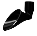 Vorschaubild DENNERLE Ersatzteil Lily Pipe schwarz Aquarienzubehör