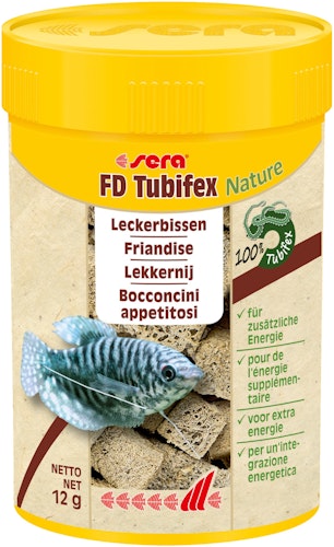 sera FD Tubifex 100 Milliliter Leckerbissen